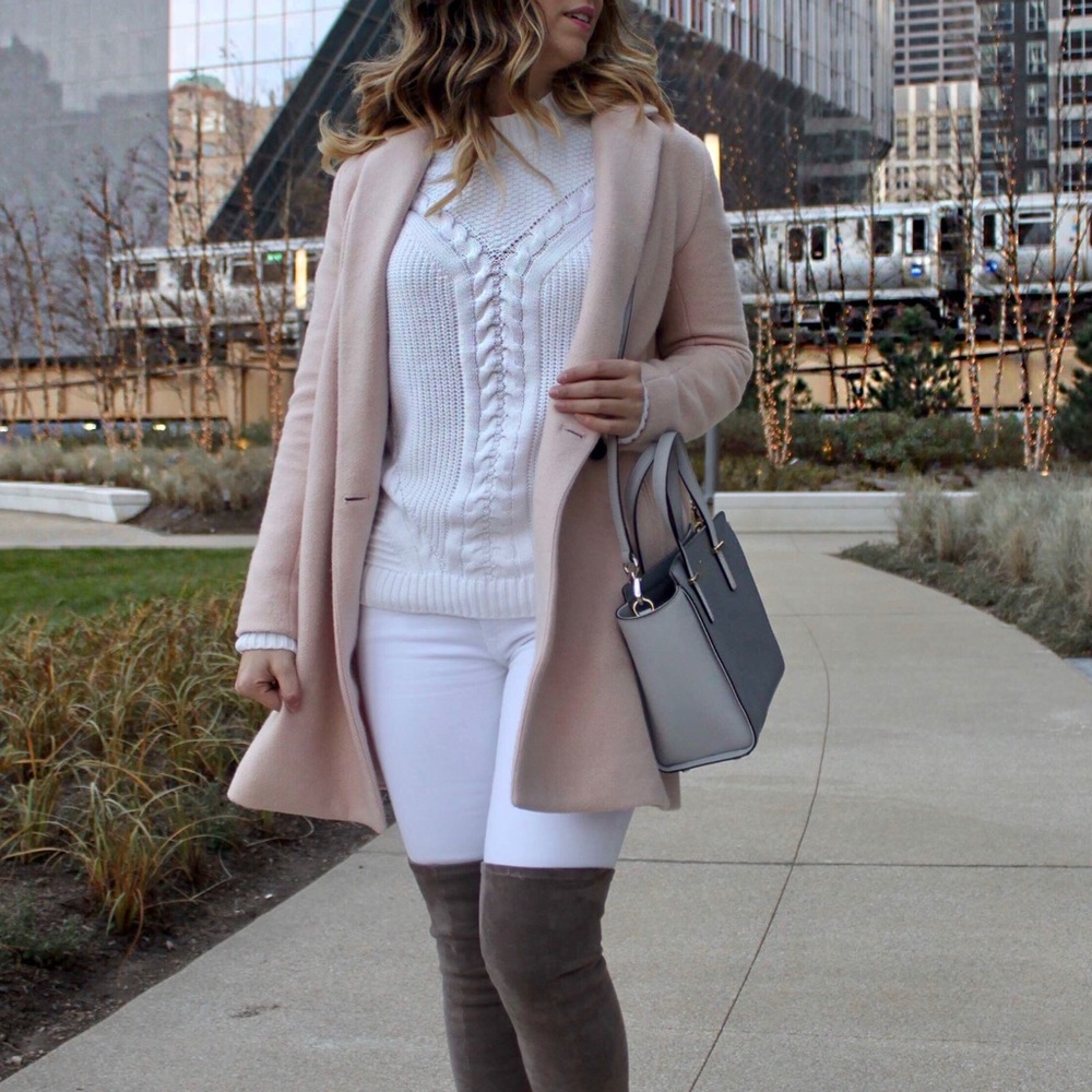 Blush Pink Coat